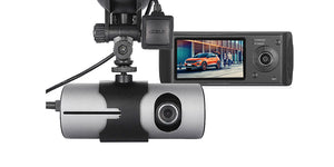 2.7 Inch FHD 140 Degree Dual Lens Dash Cam with GPS Tracker