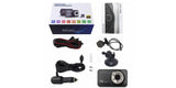 1080P FHD 3.0 Inch Dual Len Auto Car Dash Cam Black Box