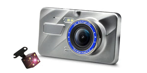 4.0 Inch Touch Screen FHD Car DVR Camera Dual Lens G-Sensor Dash Cam Video Recorder