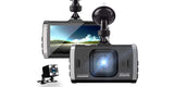 3.0 Inch Full HD 1080P Night Vision Dash Cam Dual Lens Vehicle Rear View Car Camera Camcorder