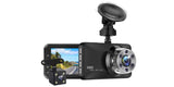 1080P FHD 3.0 Inch Dual Len Auto Car Dash Cam Black Box