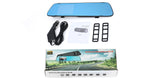 3.5 Inch Full HD 1080P Manual Car DVR Rearview Mirror Dash Cam Driving Video Recorder