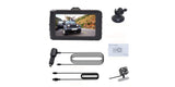 3.0 Inch Dual Lens LCD Car FHD DVR Dash Cam