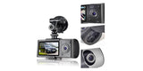 2.7 Inch FHD 140 Degree Dual Lens Dash Cam with GPS Tracker