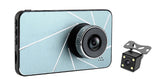 Dual Lens Dash Cam Dashboard 3.0 Inch Screen FHD 1080P Car Camera DVR Recorder