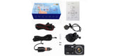 4.0 Inch HD 1080P Dual Lens Car DVR Touch Screen Dash Cam Camera Video Recorder