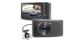 3.0 Inch IPS Car DVR 3 Cameras Dash Cam Dual Lens With Rearview Camera Car Video Recorder