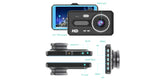 4.0 inch IPS Vehicle Black Box Dual Lens Touch Screen Car Camera DVR Full HD 1080P Dash Cam